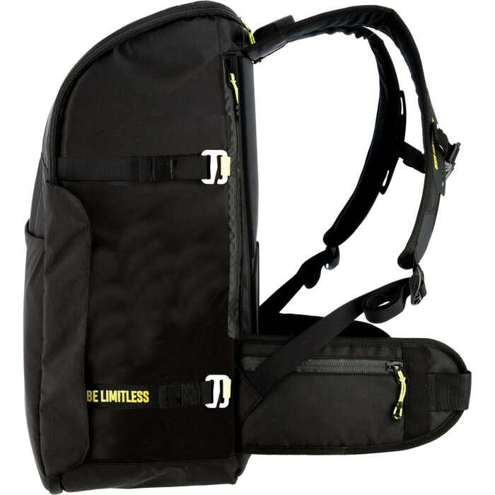 2024 Aquasphere Mochila Transistion 35L BA2000171 - Black / Amarillo Brillante